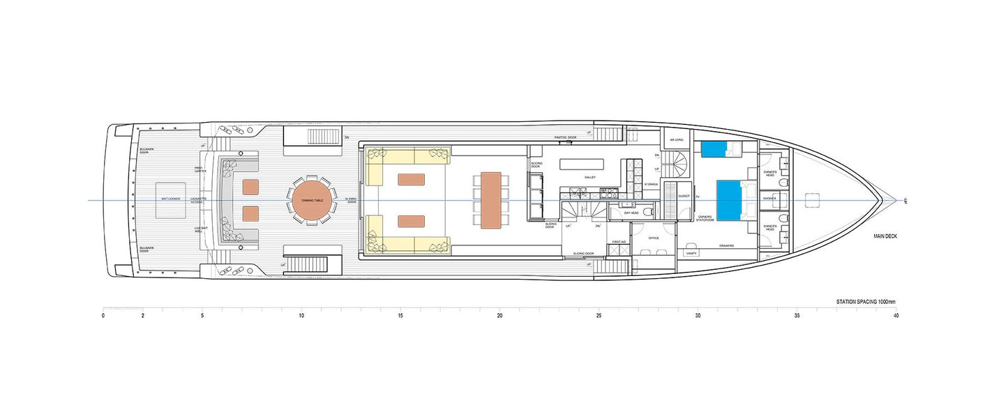 2026 INACE Explora 131 Superyacht-New Construction. Offered by Yacht Coast Yacht Sales