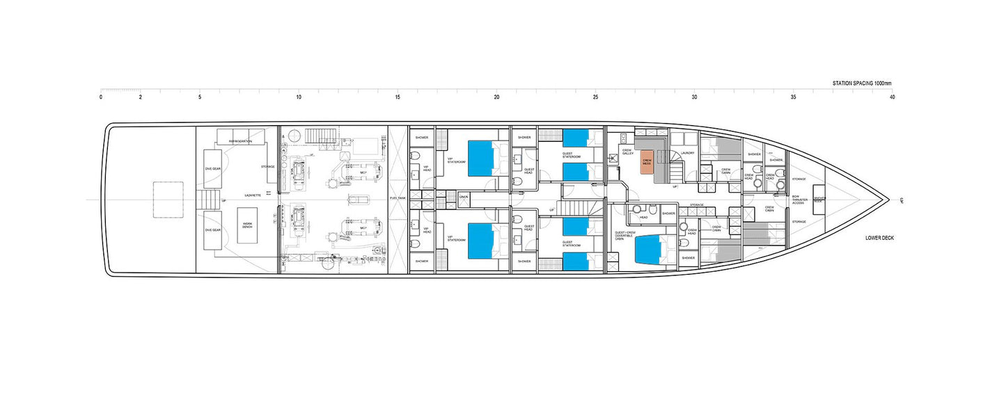 2026 INACE Explora 131 Superyacht-New Construction. Offered by Yacht Coast Yacht Sales