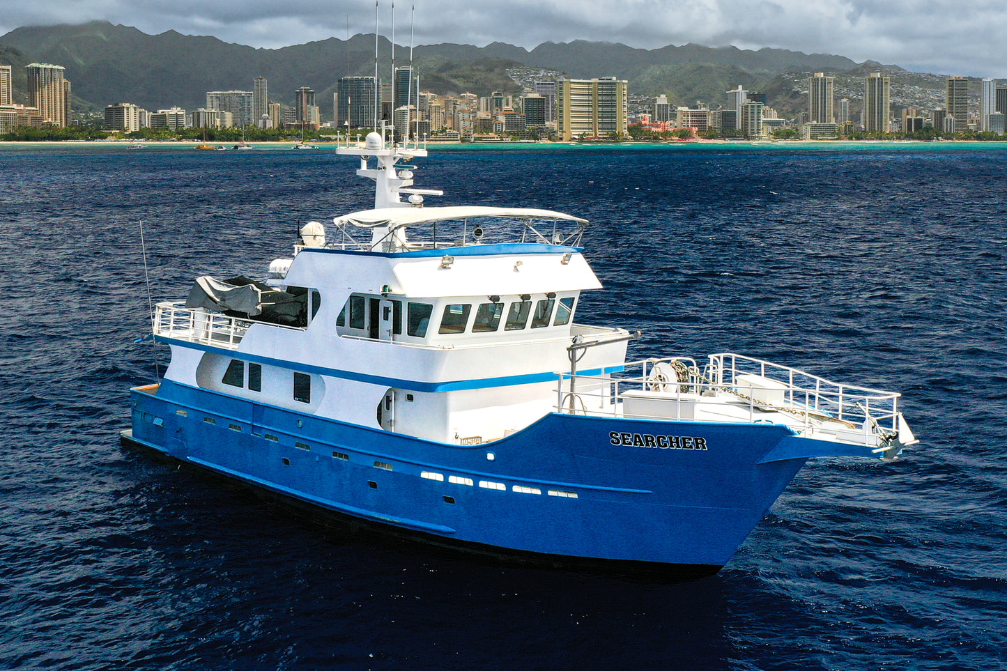 2000 96' Custom Rodriquez Long Range Passagemaker Vessel. Located In Honolulu, Hawaii. For sale by Yacht Coast Yacht Sales