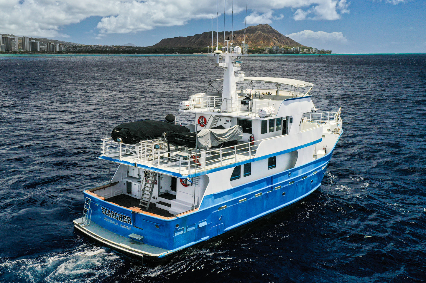 2000 96' Custom Rodriquez Long Range Passagemaker Vessel. Located In Honolulu, Hawaii. For sale by Yacht Coast Yacht Sales