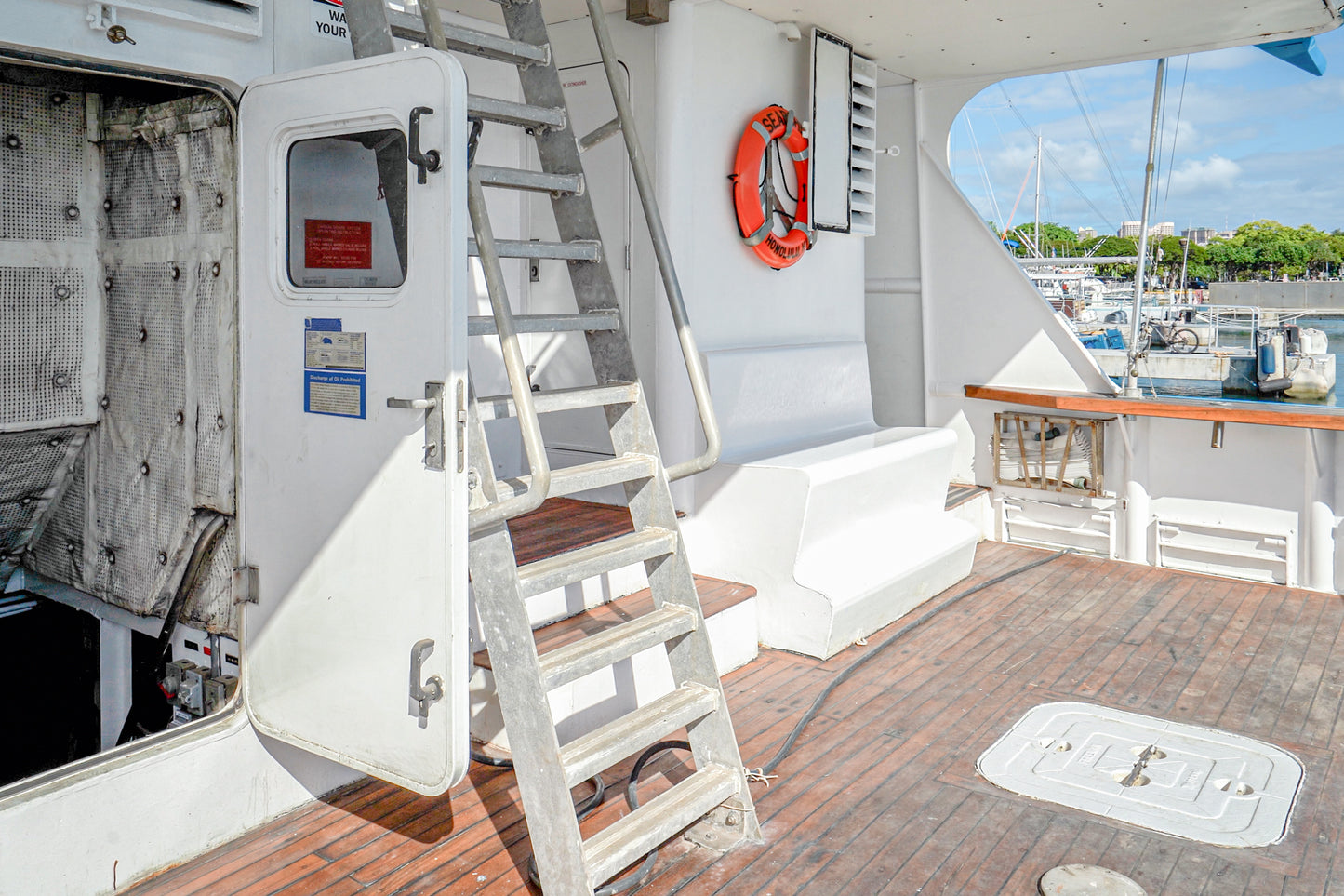 2000 96' Custom Rodriquez Long Range Passagemaker Vessel. Located In Honolulu, Hawaii. For sale by Yacht Coast Yacht Sales