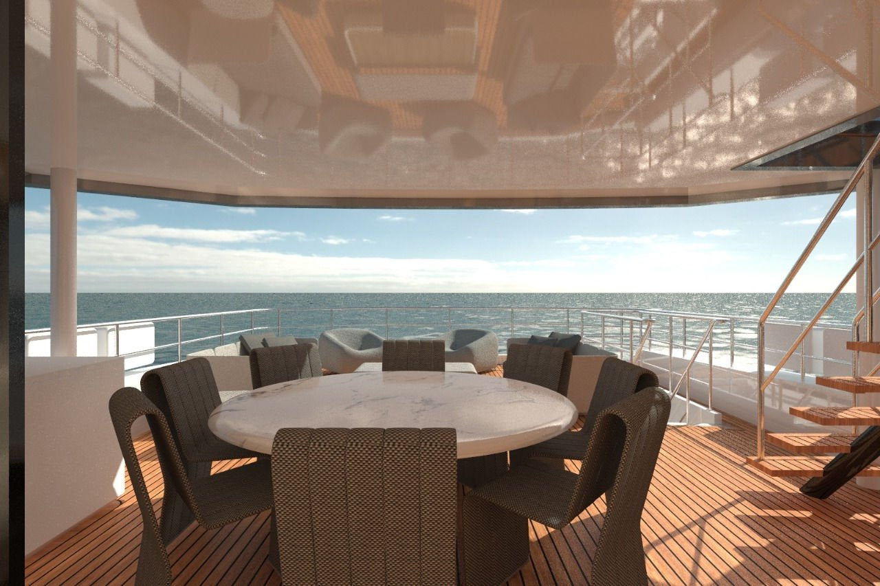 2025 INACE Aventura 106 Superyacht-New Construction. Offered by Yacht Coast Yacht Sales