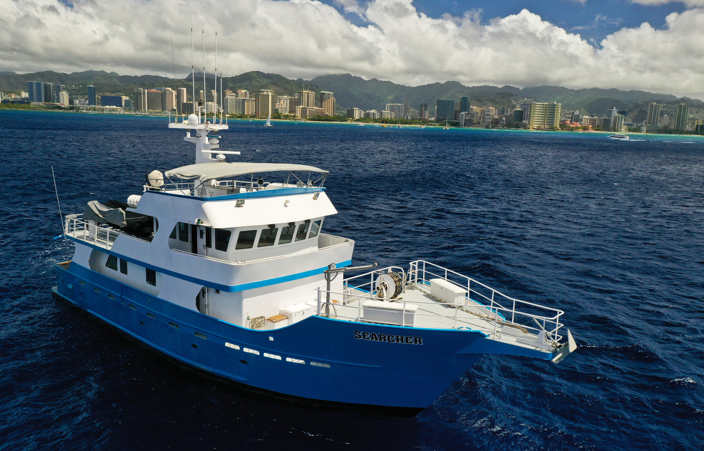 2000 96' Custom Rodriquez Long Range Passagemaker Vessel. Located In Honolulu, Hawaii. For sale by Yacht Coast Yacht Sales