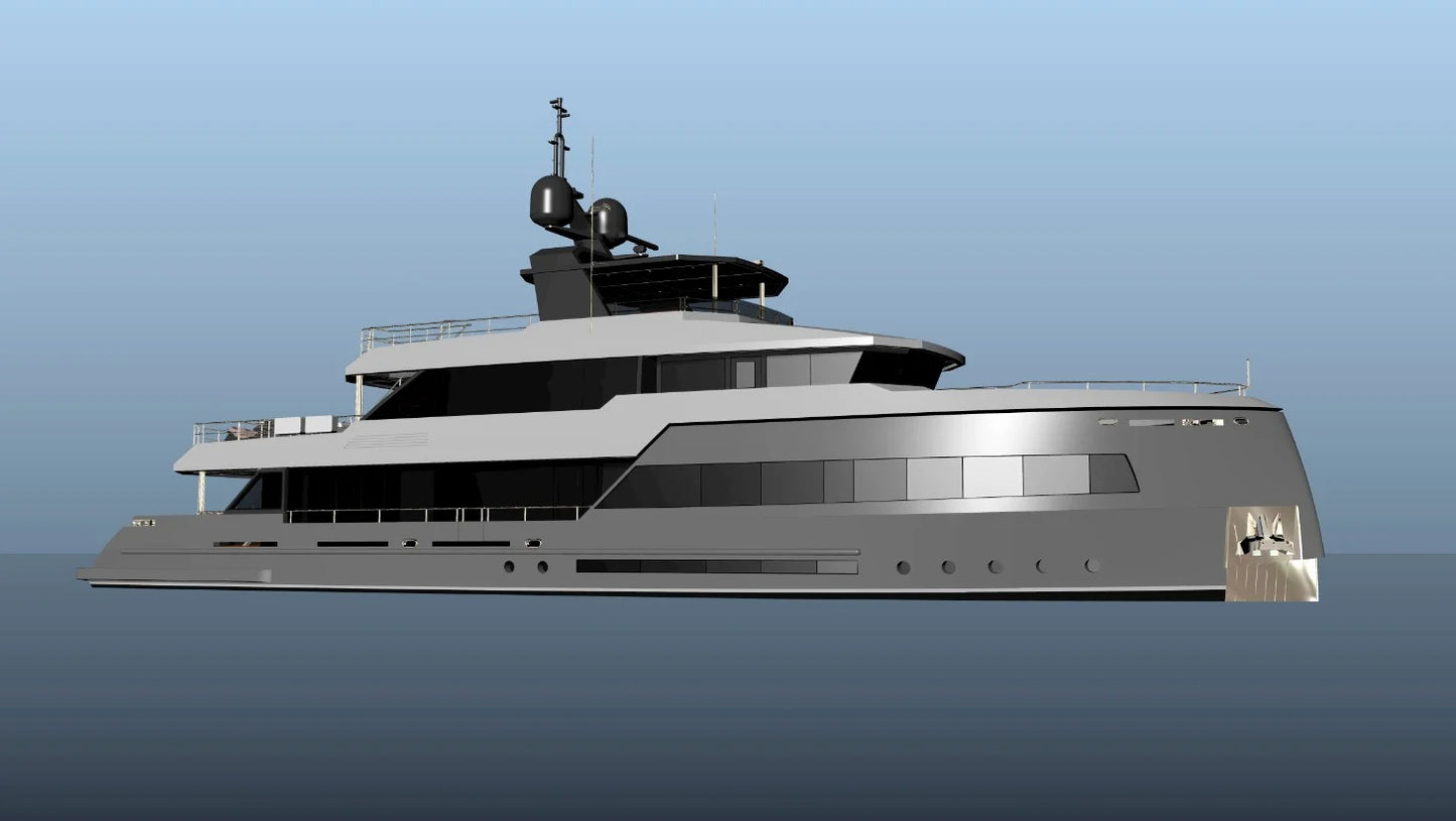 2026 INACE Explora 115 Superyacht-New Construction. Offered by Yacht Coast Yacht Sales