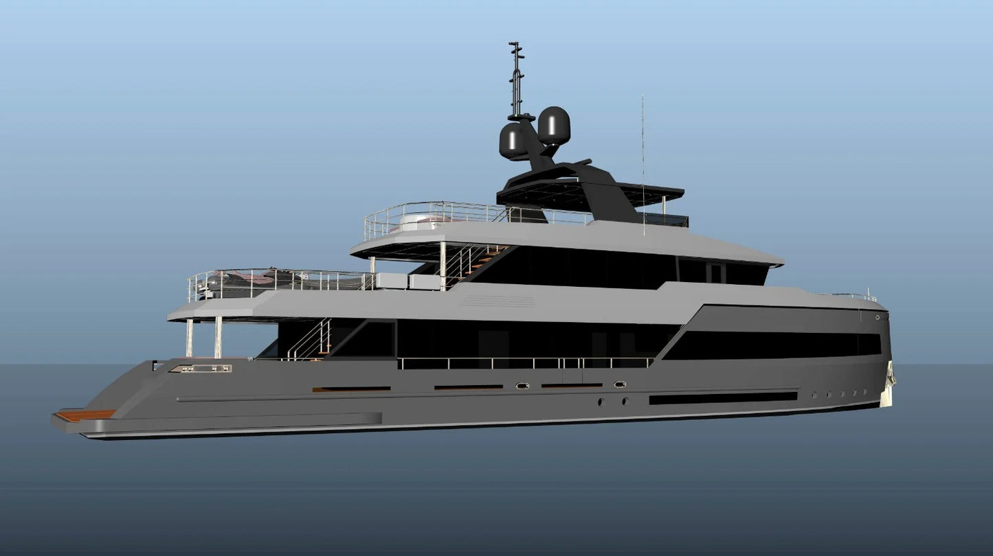 2026 INACE Explora 115 Superyacht-New Construction. Offered by Yacht Coast Yacht Sales
