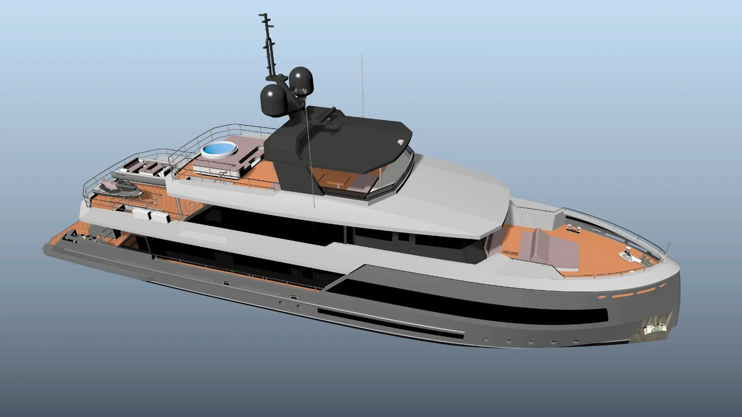 2026 INACE Explora 115 Superyacht-New Construction. Offered by Yacht Coast Yacht Sales