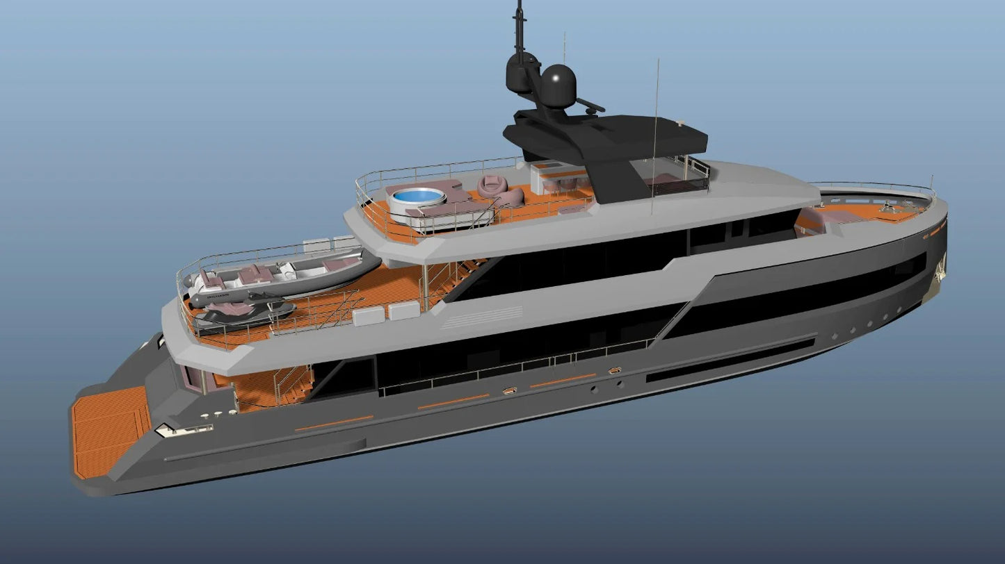 2026 INACE Explora 115 Superyacht-New Construction. Offered by Yacht Coast Yacht Sales