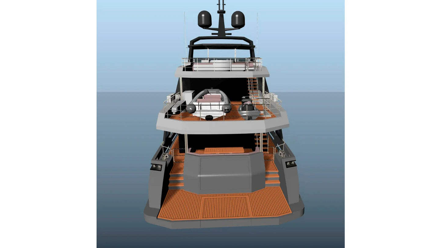 2026 INACE Explora 115 Superyacht-New Construction. Offered by Yacht Coast Yacht Sales