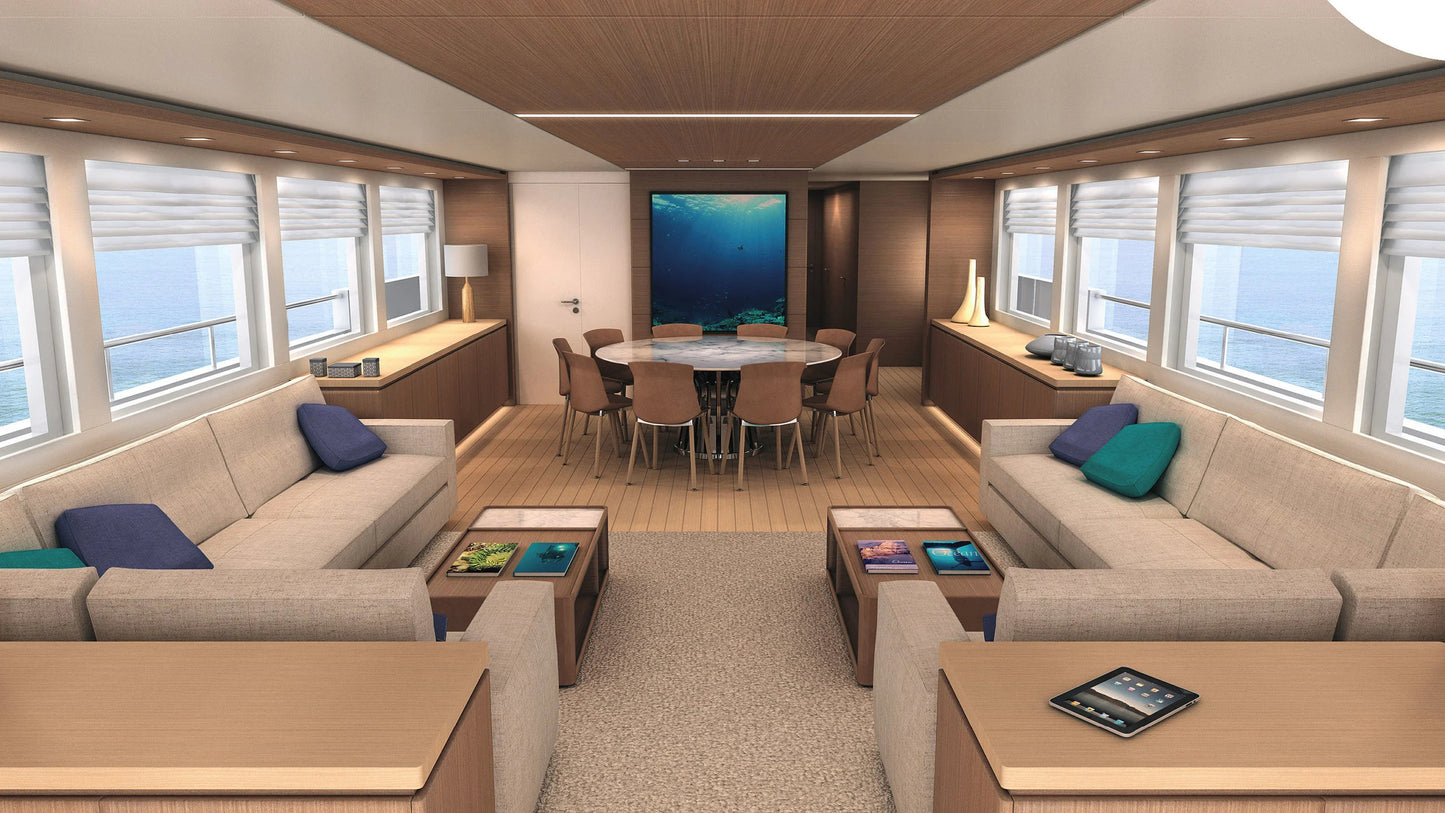 2026 INACE Explora 115 Superyacht-New Construction. Offered by Yacht Coast Yacht Sales