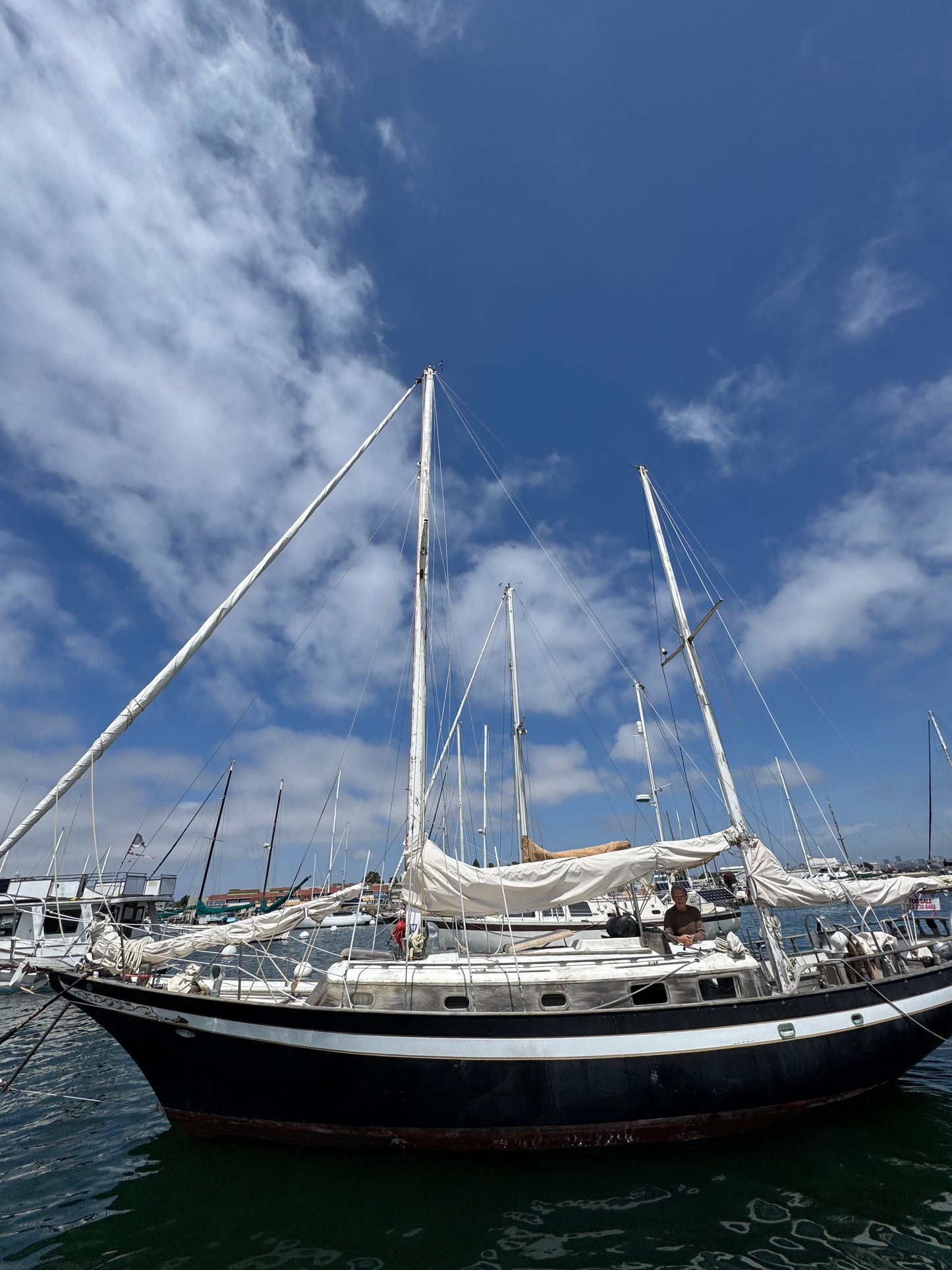 1979 Cheoy Lee Aft Cockpit... Located in San Diego, Ca, Offered By Yacht Coast Yacht Sales