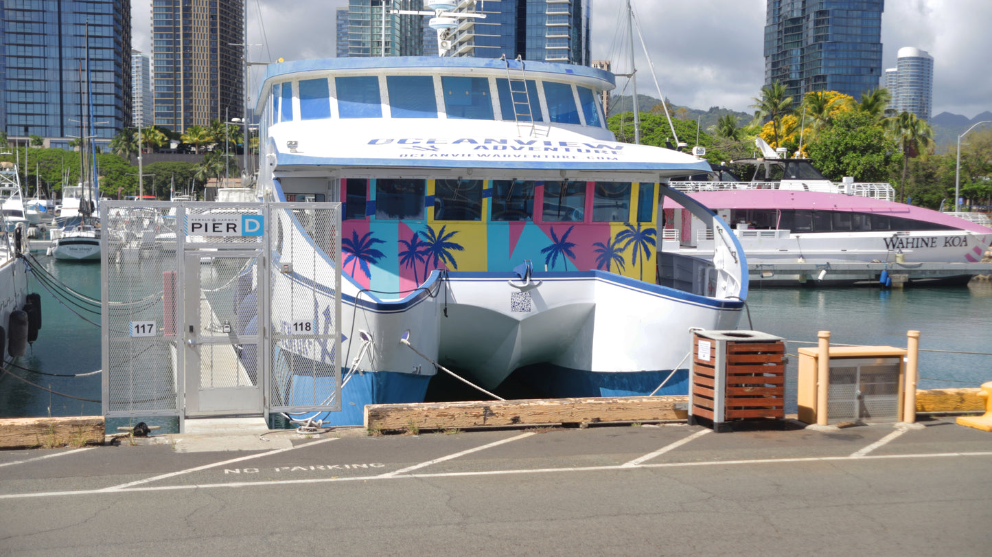 Price Reduction! 2010 77' SemiSub Power Catamaran Passenger Vessel with Slip... Located in Honolulu, Hawaii... Offered By Yacht Coast Yacht Sales