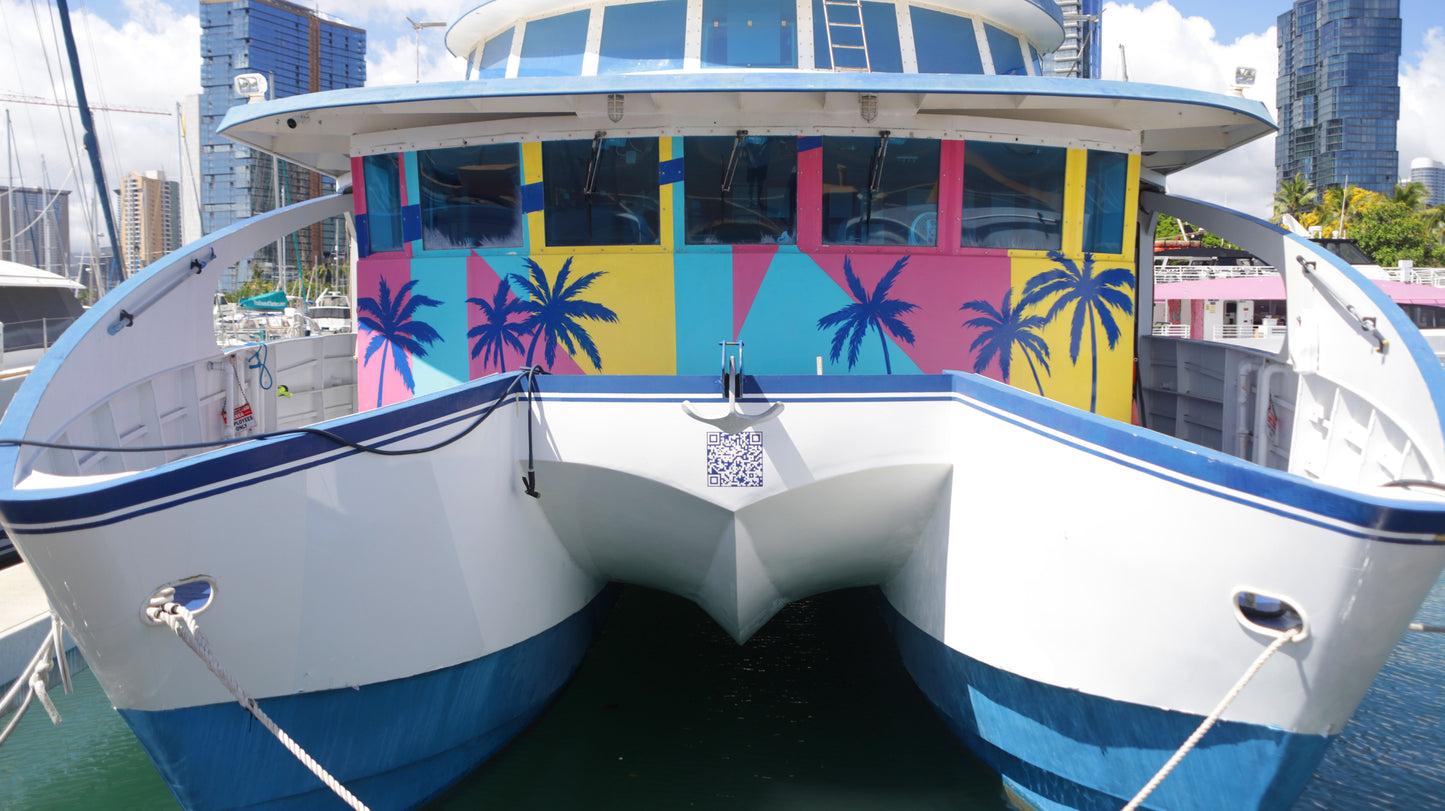Price Reduction! 2010 77' SemiSub Power Catamaran Passenger Vessel with Slip... Located in Honolulu, Hawaii... Offered By Yacht Coast Yacht Sales
