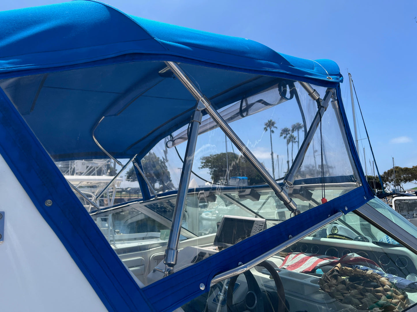 Sold! 1997 Sea Ray Sundancer 300 w/ new engines! Located in Mission Bay, Ca...Offered by Yacht Coast Yacht Sales