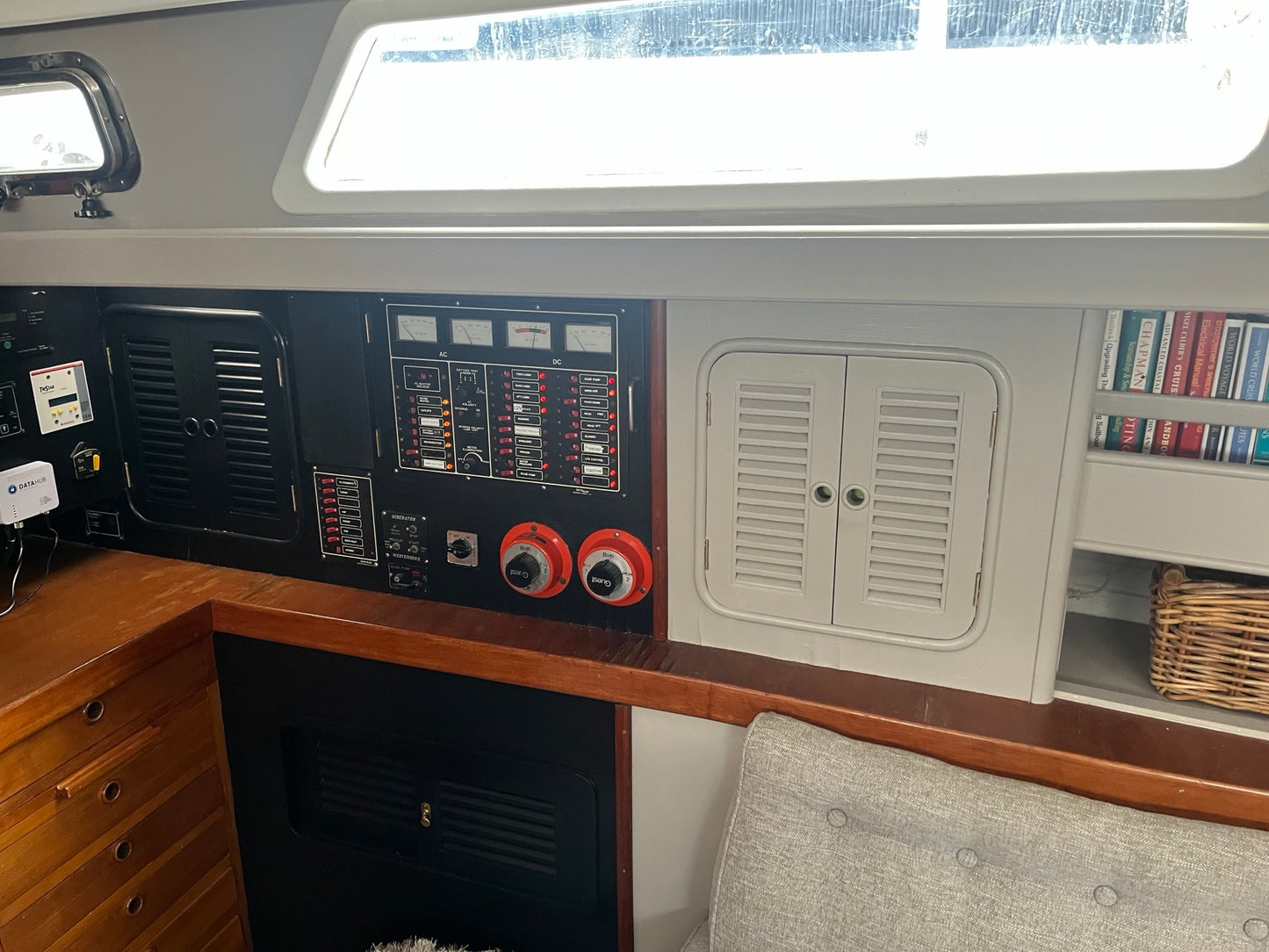 1987 52' Tayana Center Cockpit Bluewater Sailboat... Located in Ensenada, Mexico... Offered By Yacht Coast Yacht Sales