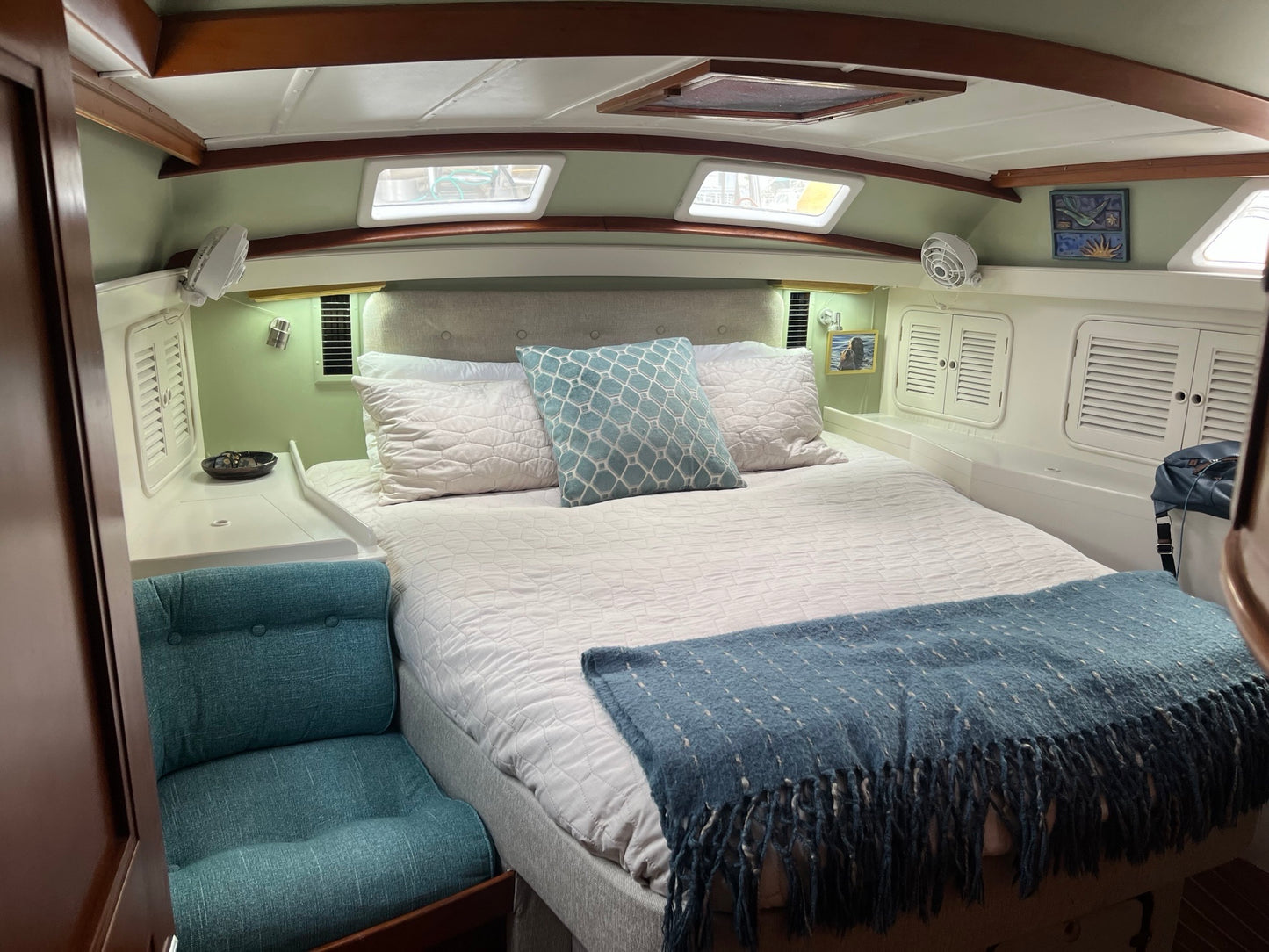 1987 52' Tayana Center Cockpit Bluewater Sailboat... Located in Ensenada, Mexico... Offered By Yacht Coast Yacht Sales