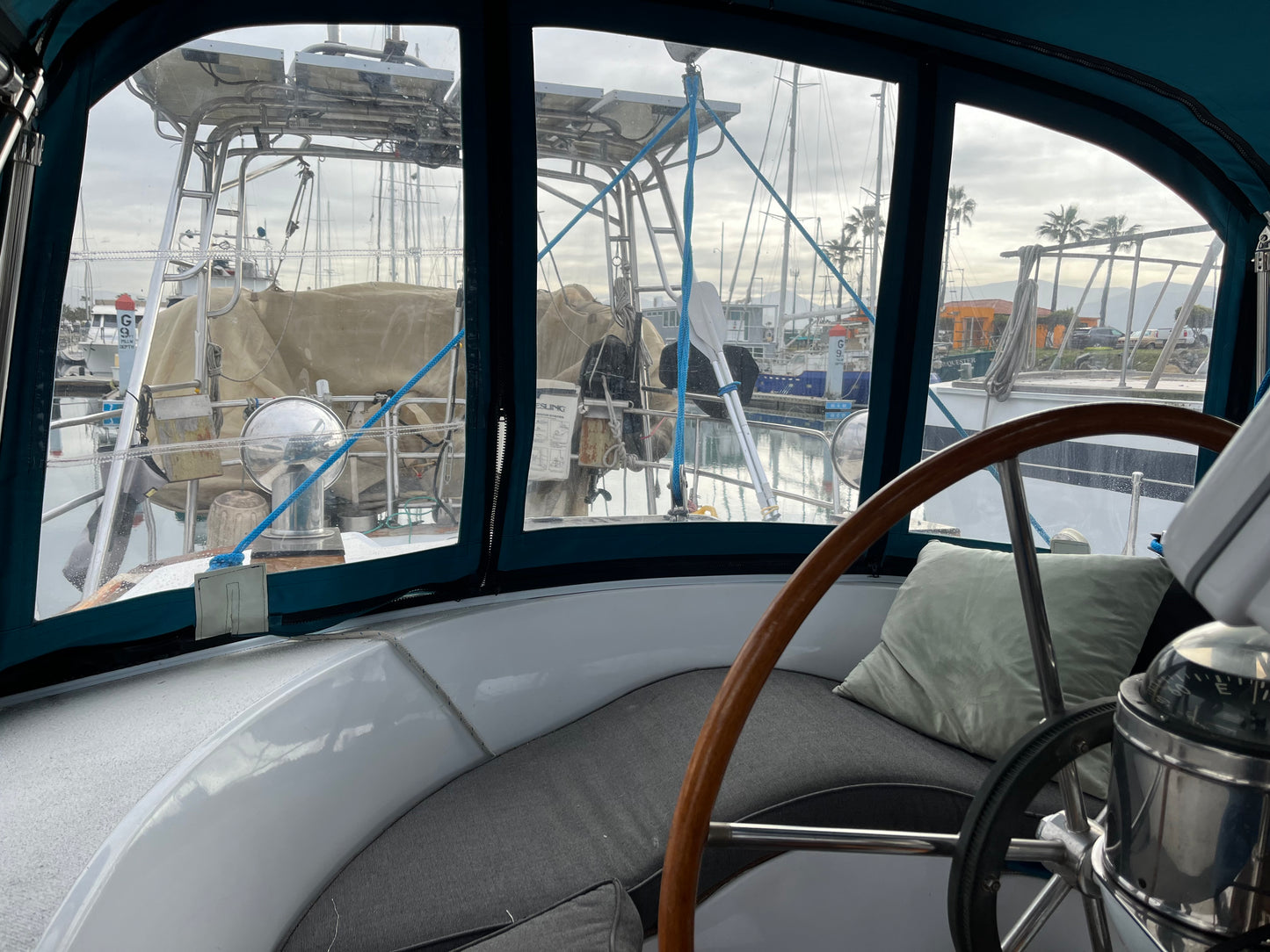 1987 52' Tayana Center Cockpit Bluewater Sailboat... Located in Ensenada, Mexico... Offered By Yacht Coast Yacht Sales