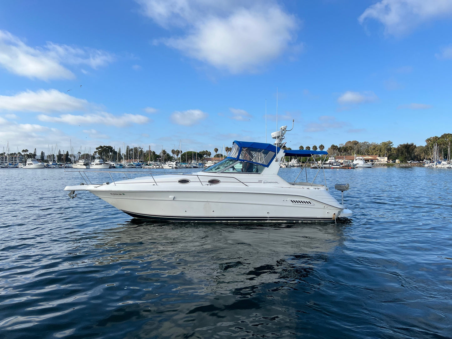 Sold! 1997 Sea Ray Sundancer 300 w/ new engines! Located in Mission Bay, Ca...Offered by Yacht Coast Yacht Sales