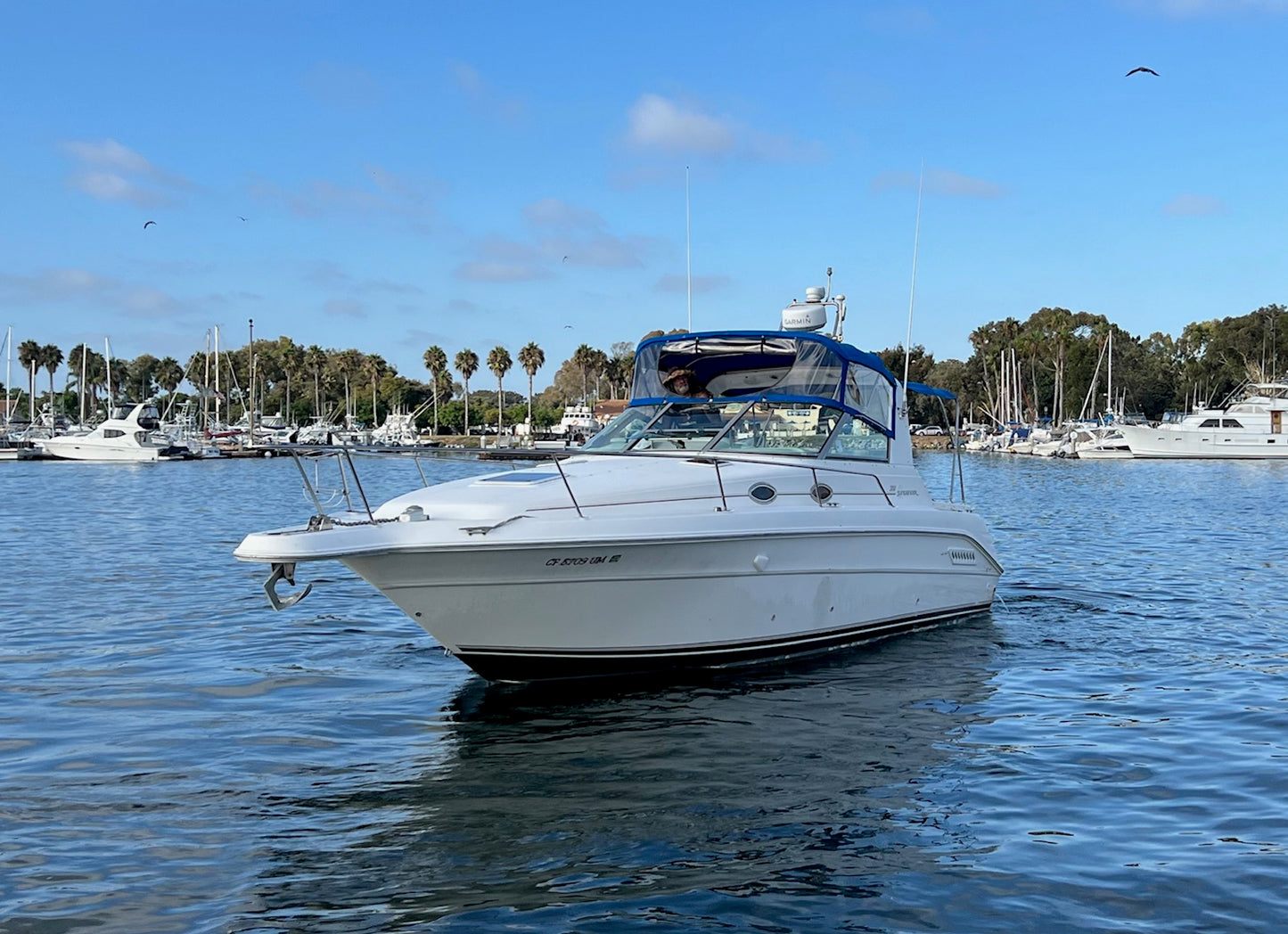 Sold! 1997 Sea Ray Sundancer 300 w/ new engines! Located in Mission Bay, Ca...Offered by Yacht Coast Yacht Sales