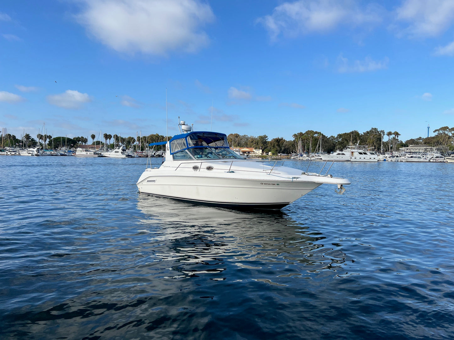 Sold! 1997 Sea Ray Sundancer 300 w/ new engines! Located in Mission Bay, Ca...Offered by Yacht Coast Yacht Sales