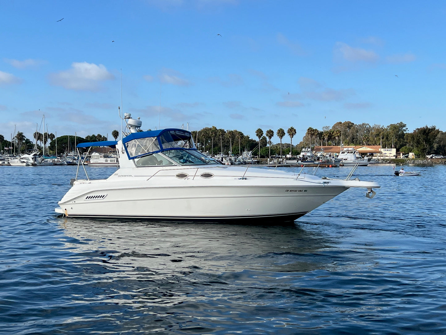 Sold! 1997 Sea Ray Sundancer 300 w/ new engines! Located in Mission Bay, Ca...Offered by Yacht Coast Yacht Sales