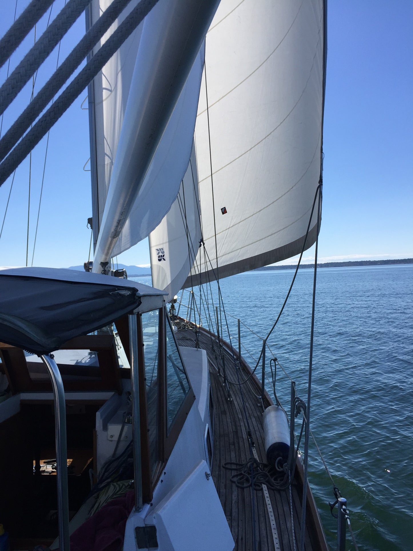 1979 48' FORBES COOPER MAPLE LEAF CENTER COCKPIT SAILBOAT. LOCATED IN ENSENADA, MEXICO