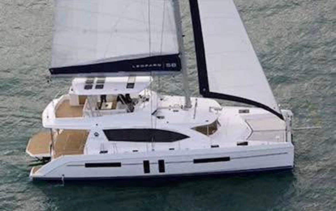 2019 Leopard 58... Located in Long Beach, Ca... Offered By Yacht Coast Yacht Sales