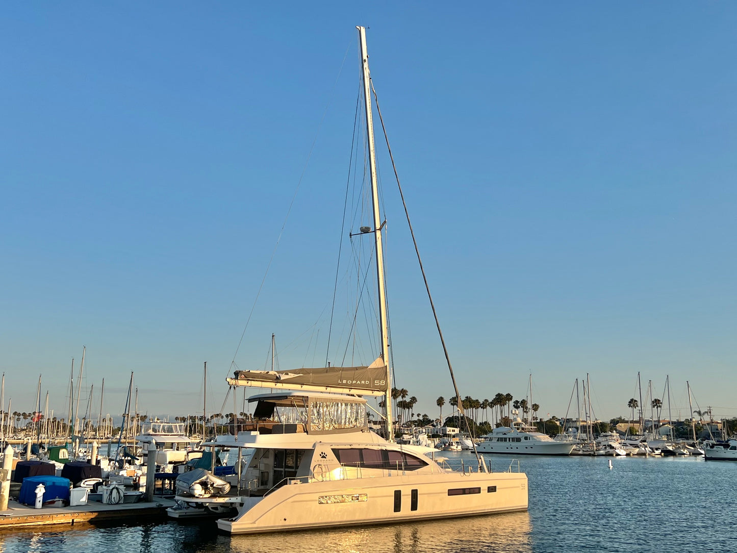 2019 Leopard 58... Located in Long Beach, Ca... Offered By Yacht Coast Yacht Sales