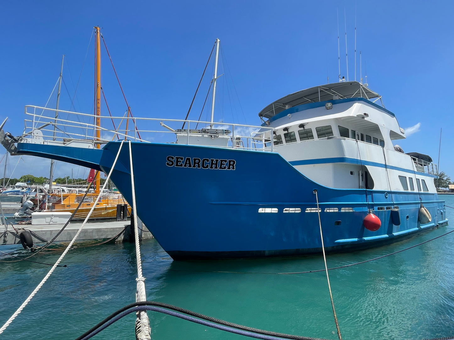 2000 96' Custom Rodriquez Long Range Passagemaker Vessel. Located In Honolulu, Hawaii. For sale by Yacht Coast Yacht Sales
