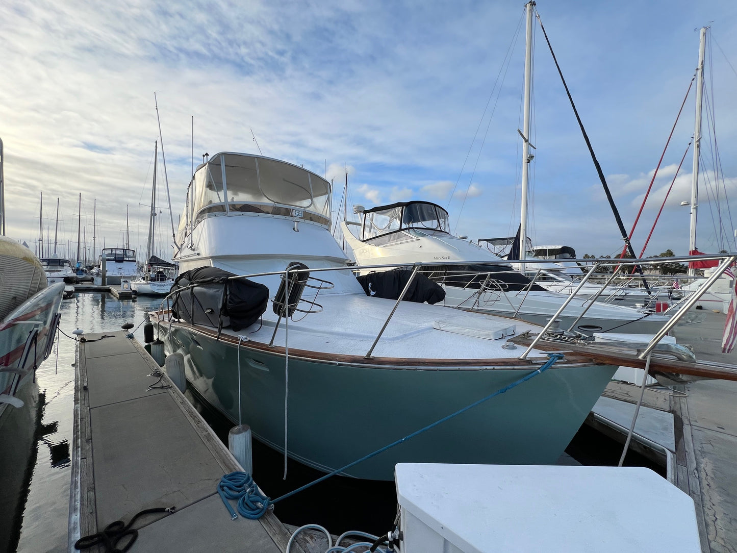 1978 Pacifica 36 Sedan Bridge... Located in San Diego, Ca... Offered By Yacht Coast Yacht Sales