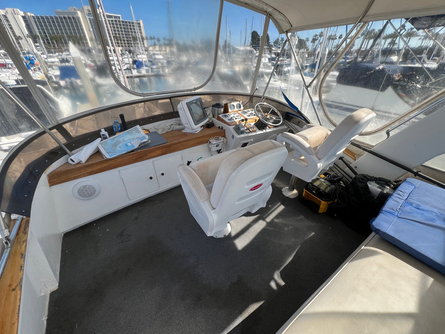 1978 Pacifica 36 Sedan Bridge... Located in San Diego, Ca... Offered By Yacht Coast Yacht Sales