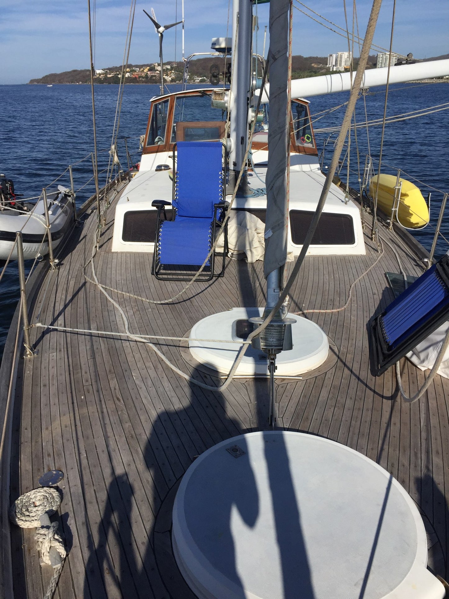 1979 48' FORBES COOPER MAPLE LEAF CENTER COCKPIT SAILBOAT. LOCATED IN ENSENADA, MEXICO