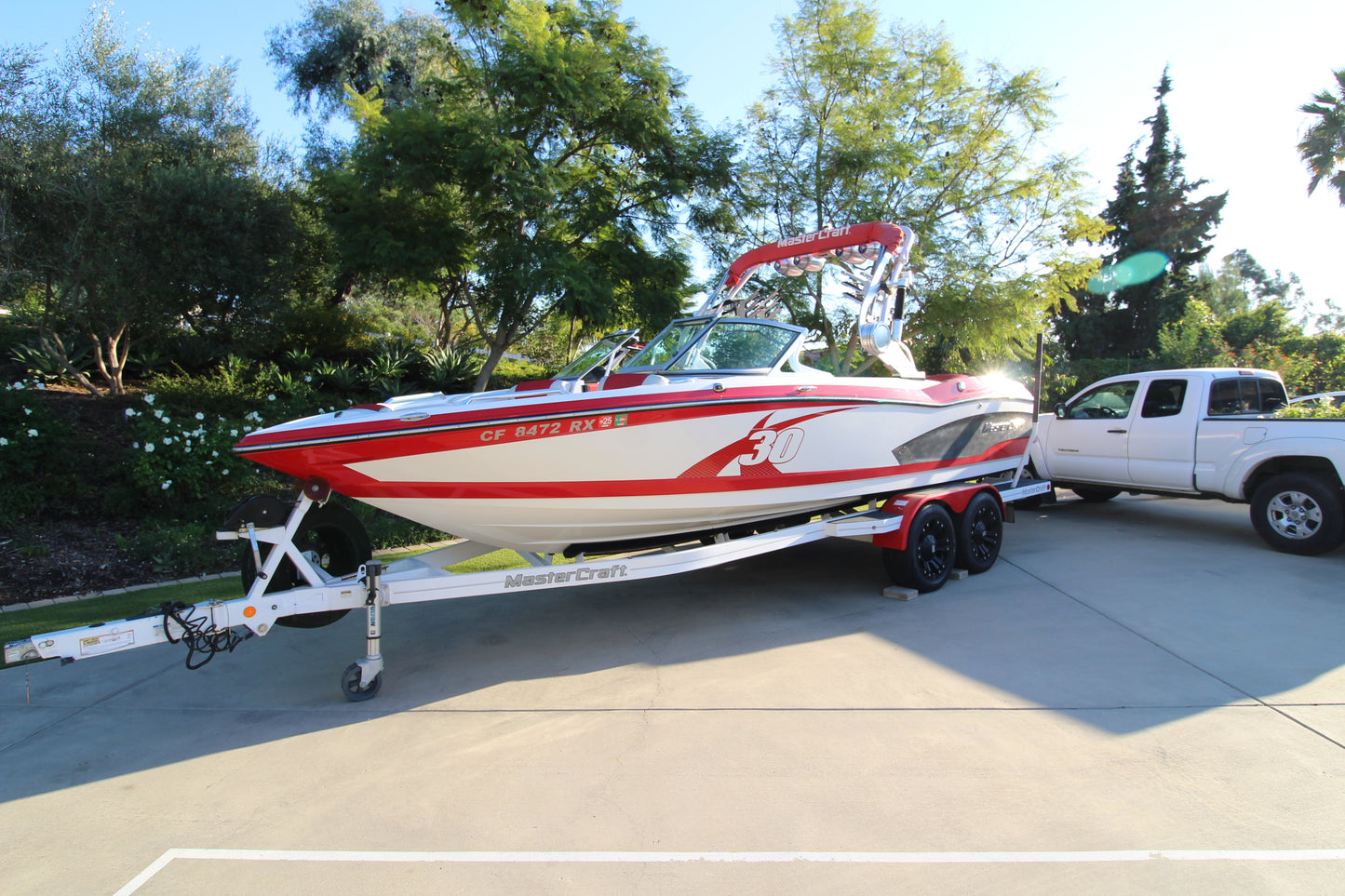 SOLD! 2013 23’ Mastercraft & Trailer! Great pride of ownership. For sale by Yacht Coast Yacht Sales