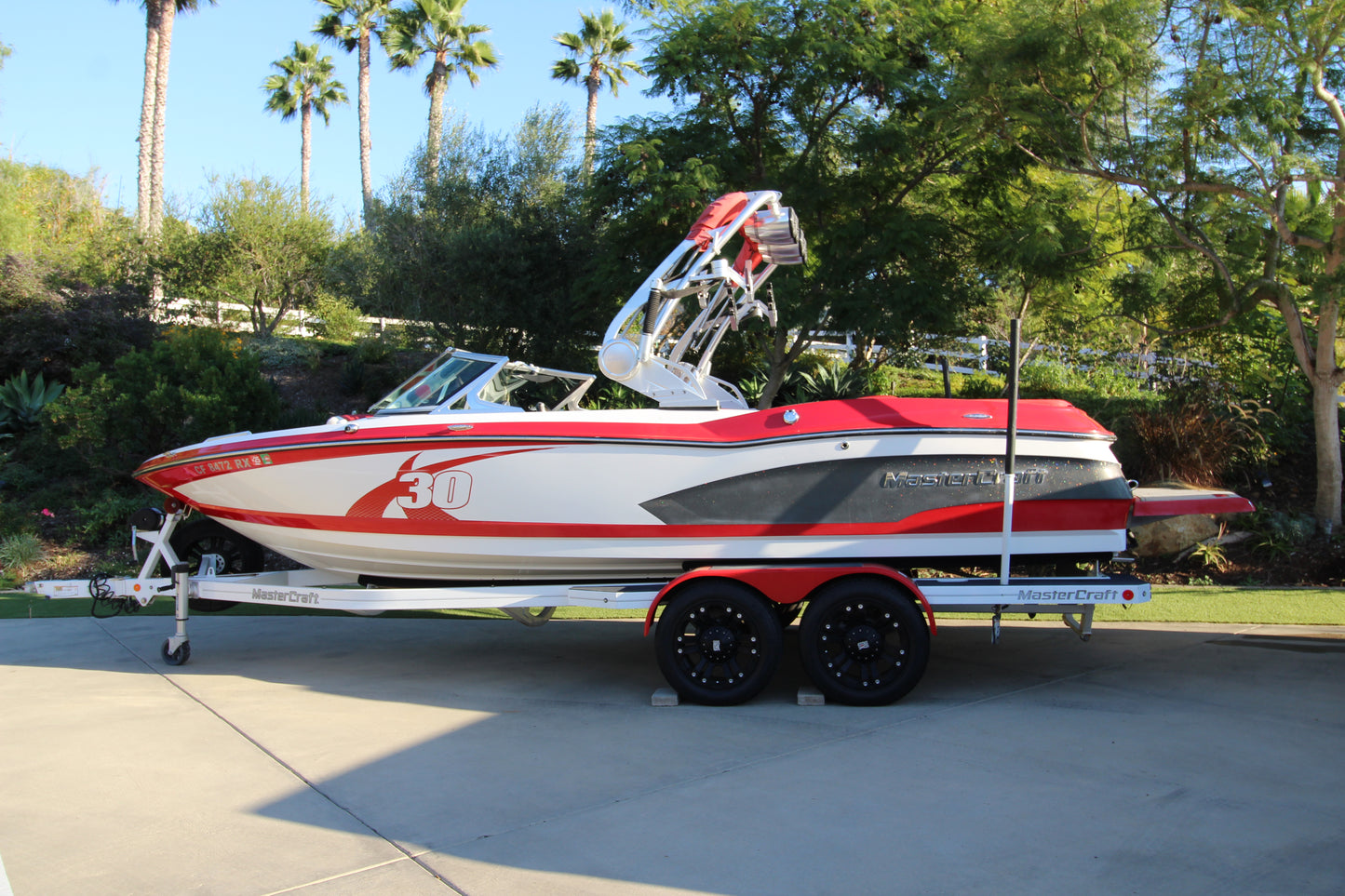 SOLD! 2013 23’ Mastercraft & Trailer! Great pride of ownership. For sale by Yacht Coast Yacht Sales