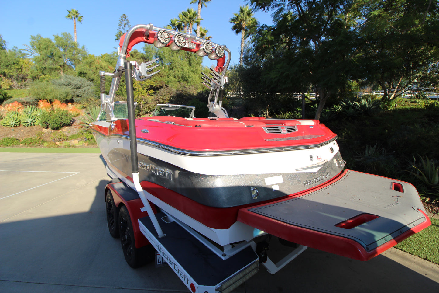 SOLD! 2013 23’ Mastercraft & Trailer! Great pride of ownership. For sale by Yacht Coast Yacht Sales