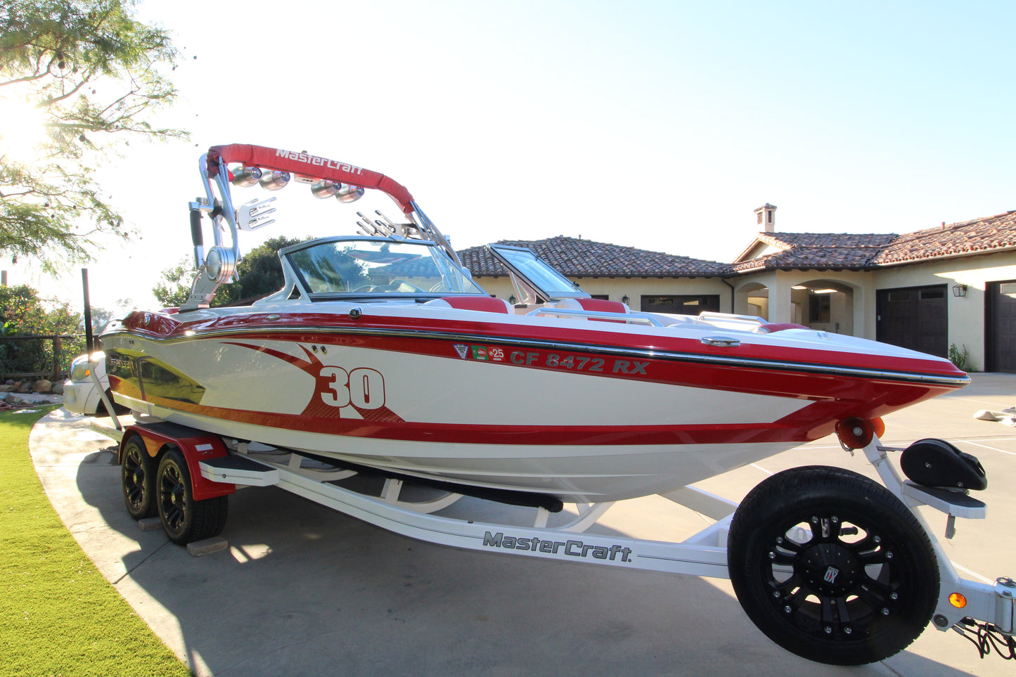 SOLD! 2013 23’ Mastercraft & Trailer! Great pride of ownership. For sale by Yacht Coast Yacht Sales
