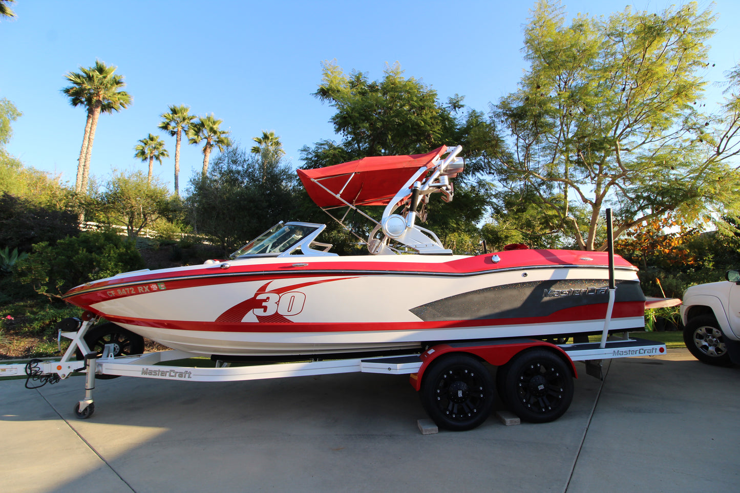 SOLD! 2013 23’ Mastercraft & Trailer! Great pride of ownership. For sale by Yacht Coast Yacht Sales