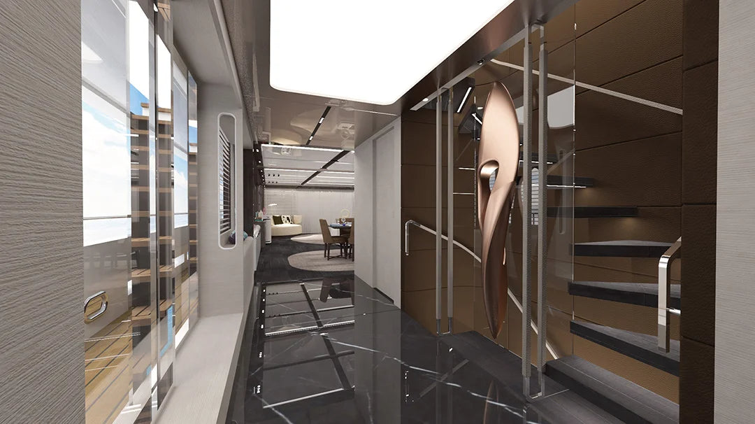 2027 INACE Aventura 164' Superyacht-New Construction. Offered by Yacht Coast Yacht Sales