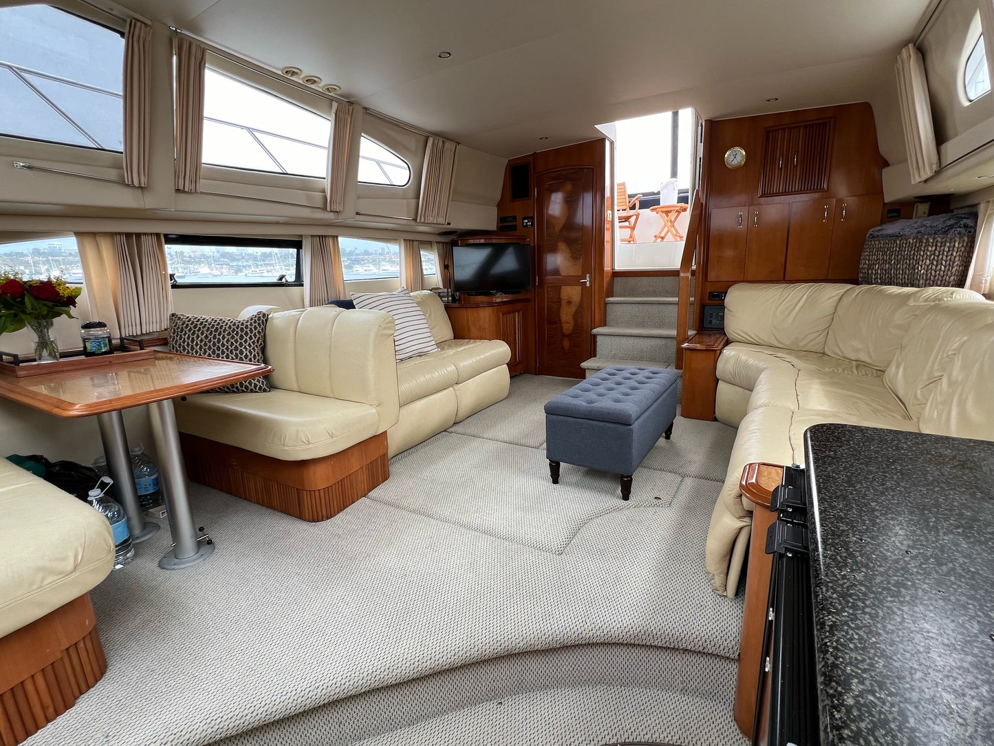 2003 Carver 444... Located in Newport Beach, CA... Offered By Yacht Coast Yacht Sales