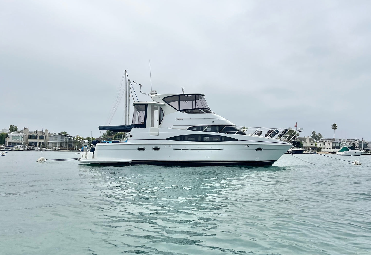 2003 Carver 444... Located in Newport Beach, CA... Offered By Yacht Coast Yacht Sales