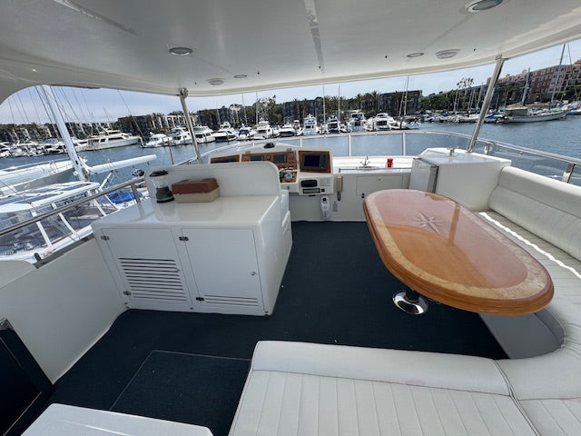 2005 Johnson 70... Located in Marina Del Ray... Offered by Yacht Coast Yacht Sales