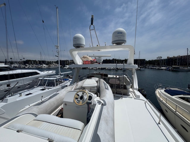 2005 Johnson 70... Located in Marina Del Ray... Offered by Yacht Coast Yacht Sales