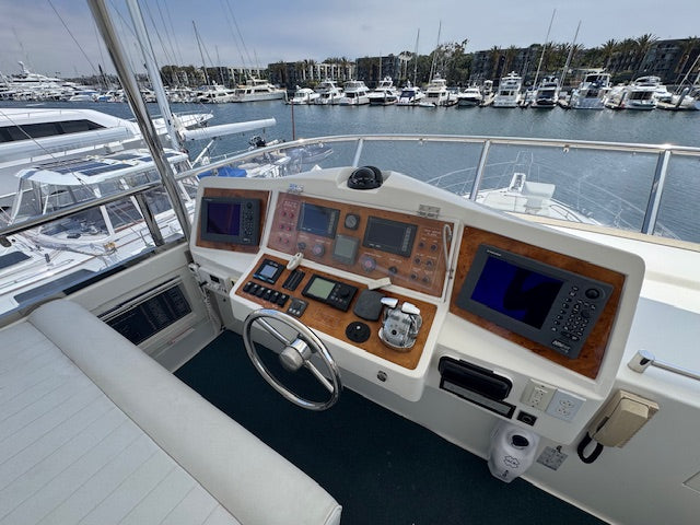 2005 Johnson 70... Located in Marina Del Ray... Offered by Yacht Coast Yacht Sales