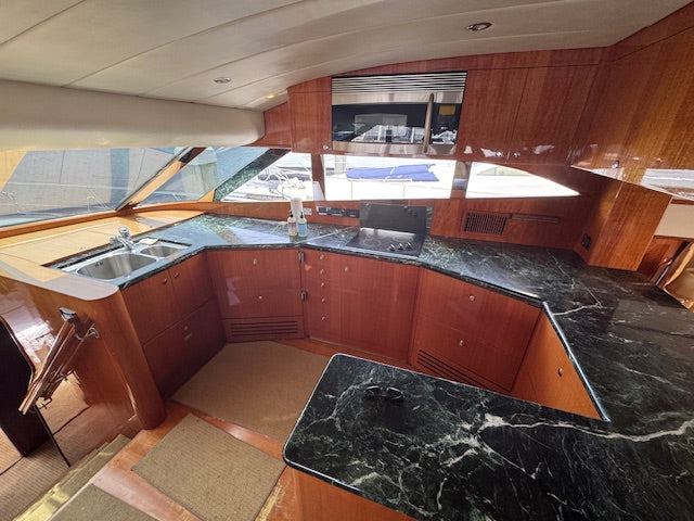 2005 Johnson 70... Located in Marina Del Ray... Offered by Yacht Coast Yacht Sales
