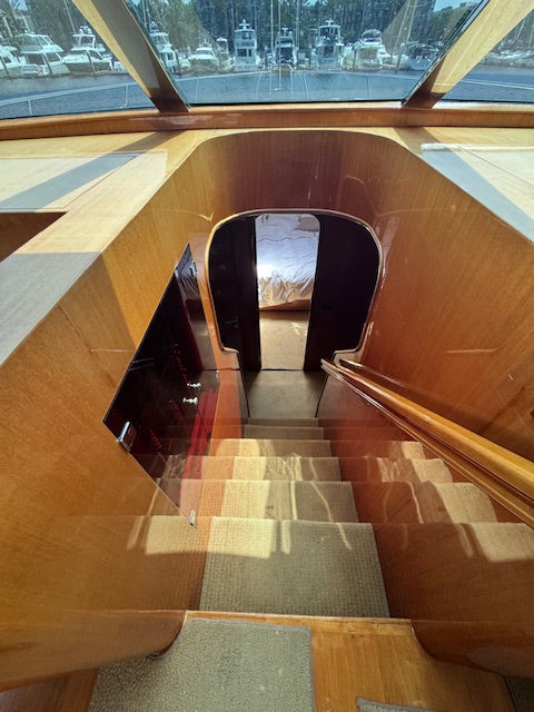 2005 Johnson 70... Located in Marina Del Ray... Offered by Yacht Coast Yacht Sales