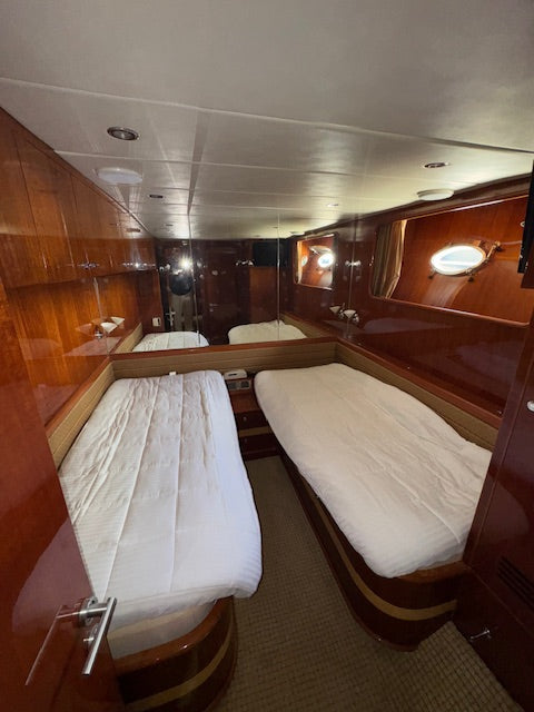 2005 Johnson 70... Located in Marina Del Ray... Offered by Yacht Coast Yacht Sales
