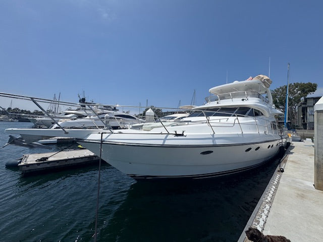 2005 Johnson 70... Located in Marina Del Ray... Offered by Yacht Coast Yacht Sales