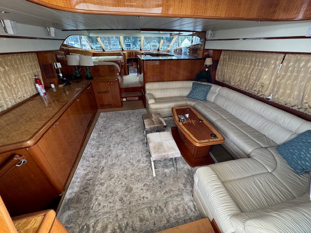 2005 Johnson 70... Located in Marina Del Ray... Offered by Yacht Coast Yacht Sales