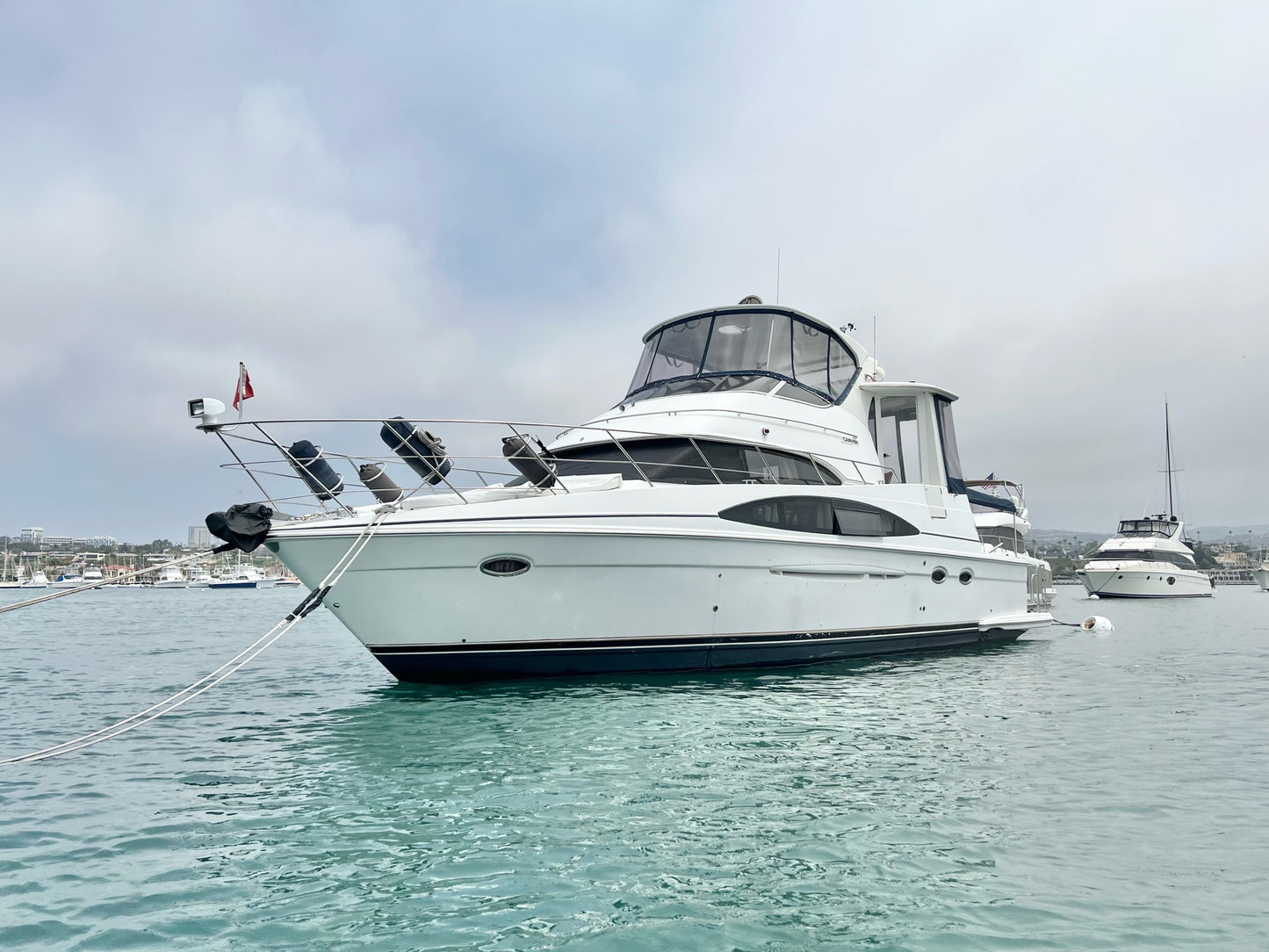 2003 Carver 444... Located in Newport Beach, CA... Offered By Yacht Coast Yacht Sales