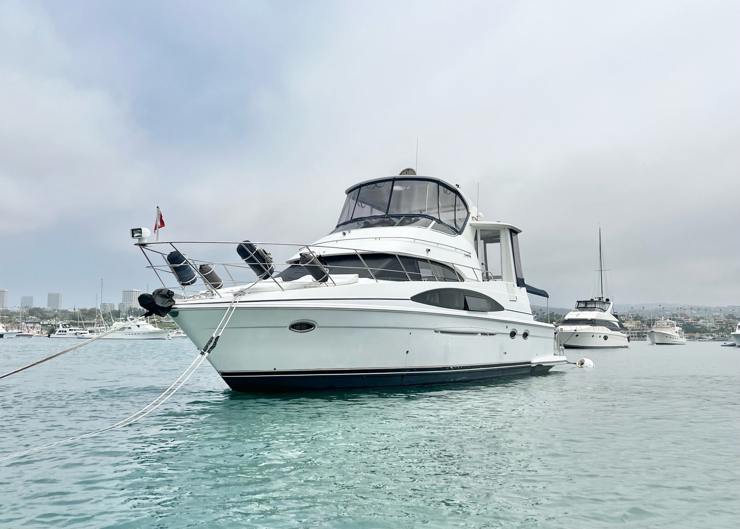 2003 Carver 444... Located in Newport Beach, CA... Offered By Yacht Coast Yacht Sales