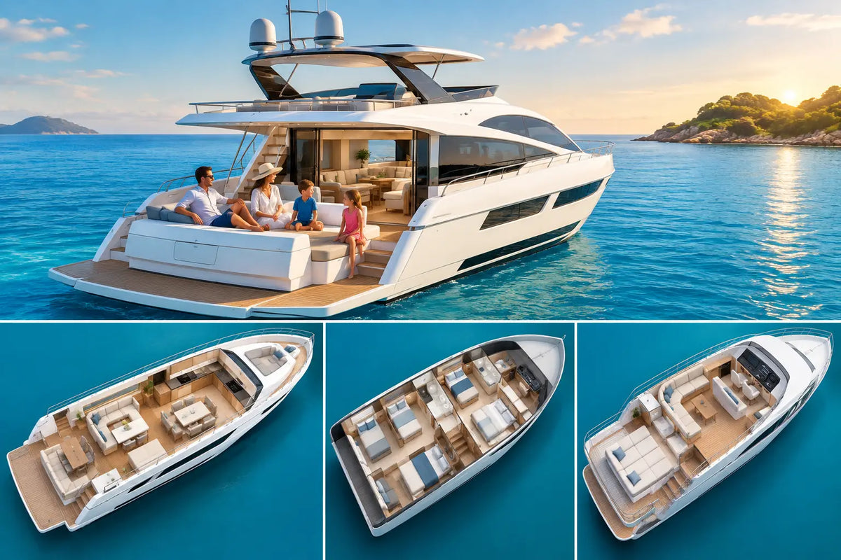 Best Yacht Layouts for Families That Work